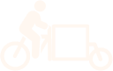 Pictogramme d'un biporteur publicitaire